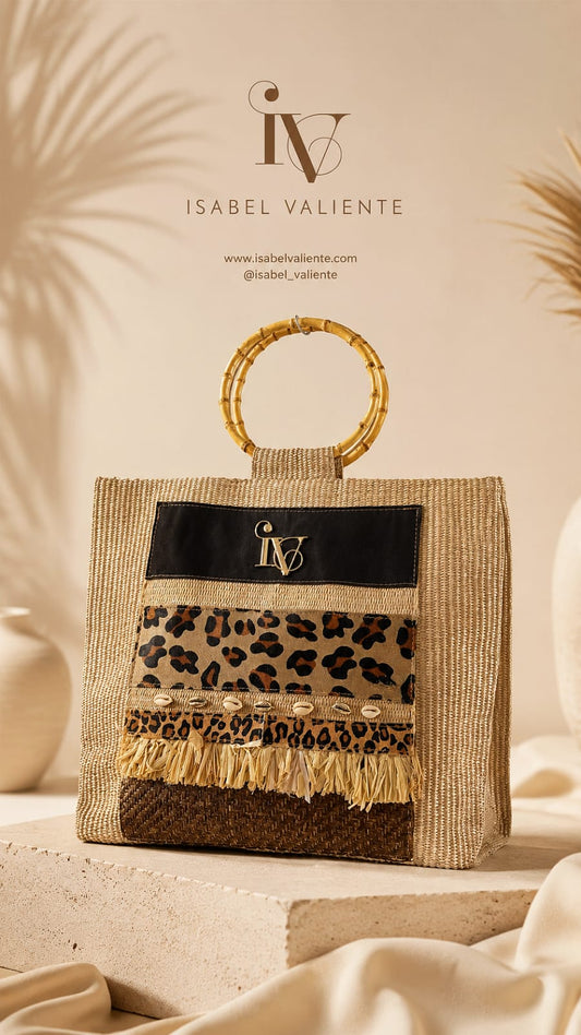 Bolso mediano beige