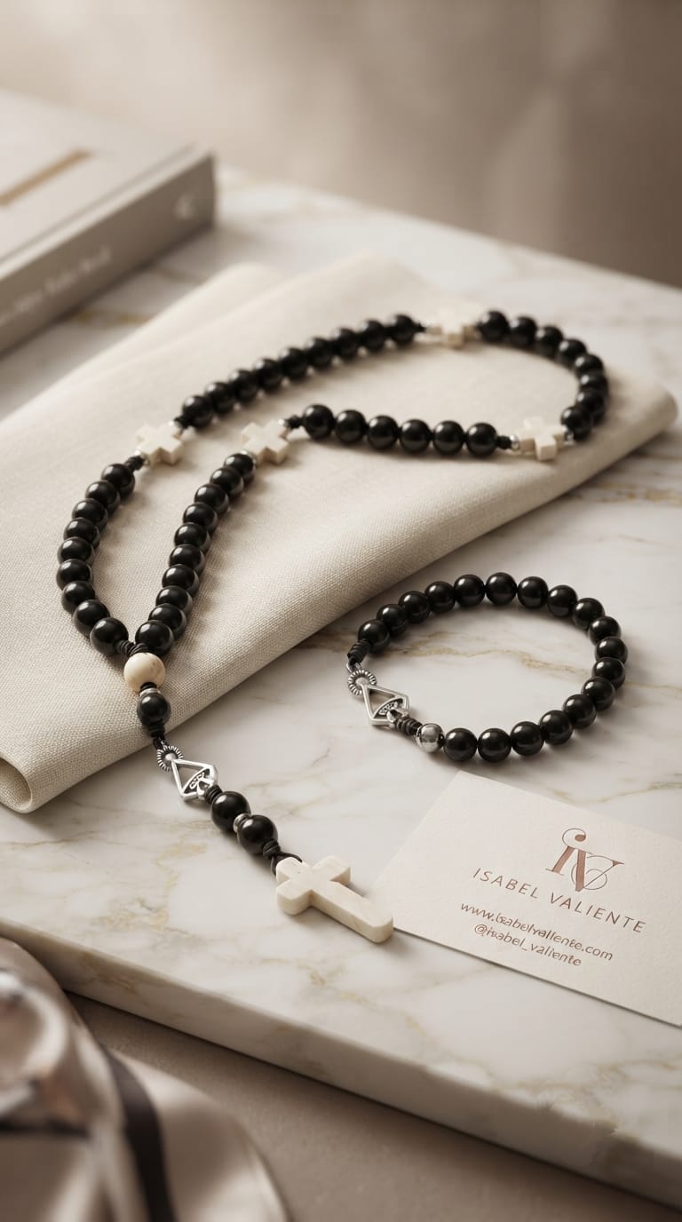 Rosario y pulsera