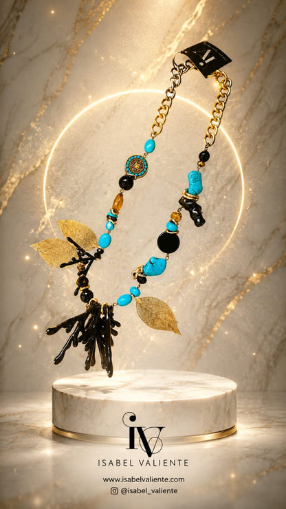 Collar de piedras de alta joyería