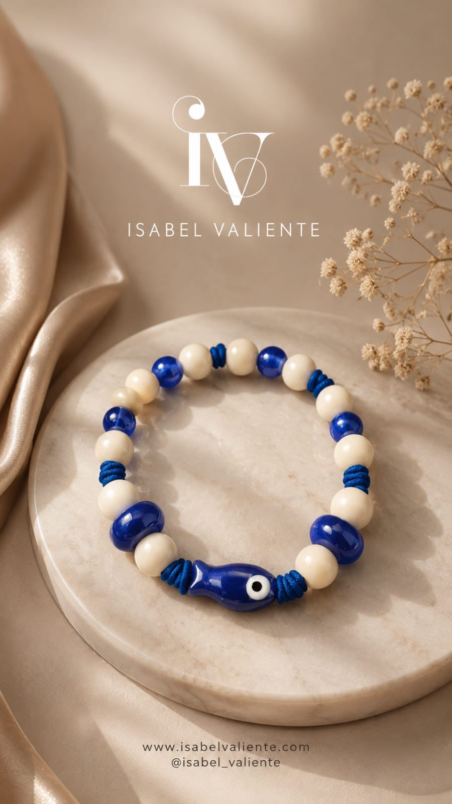 Pulsera cerámica y madera