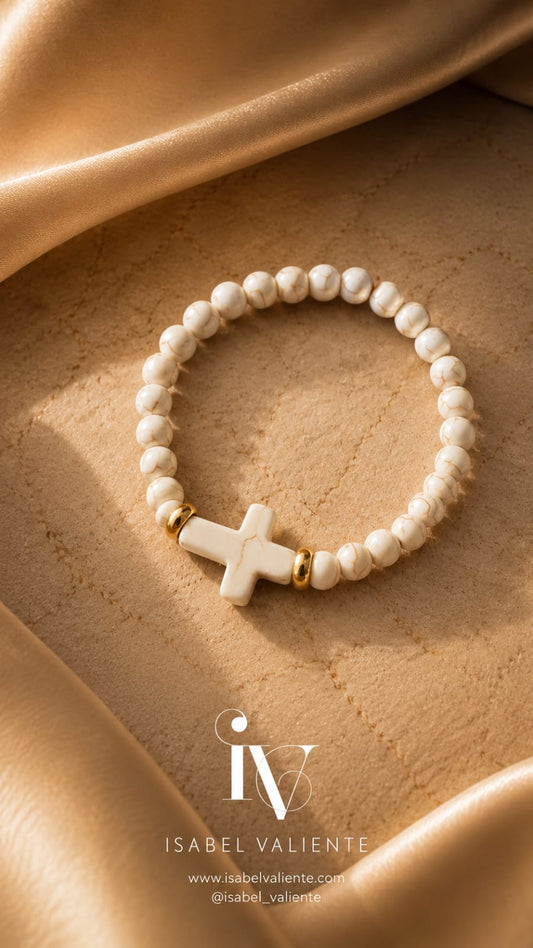 Pulsera cruda de piedra