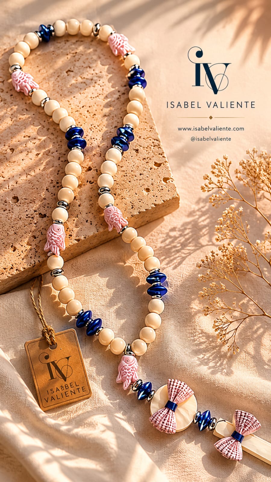 Rosario cerámica
